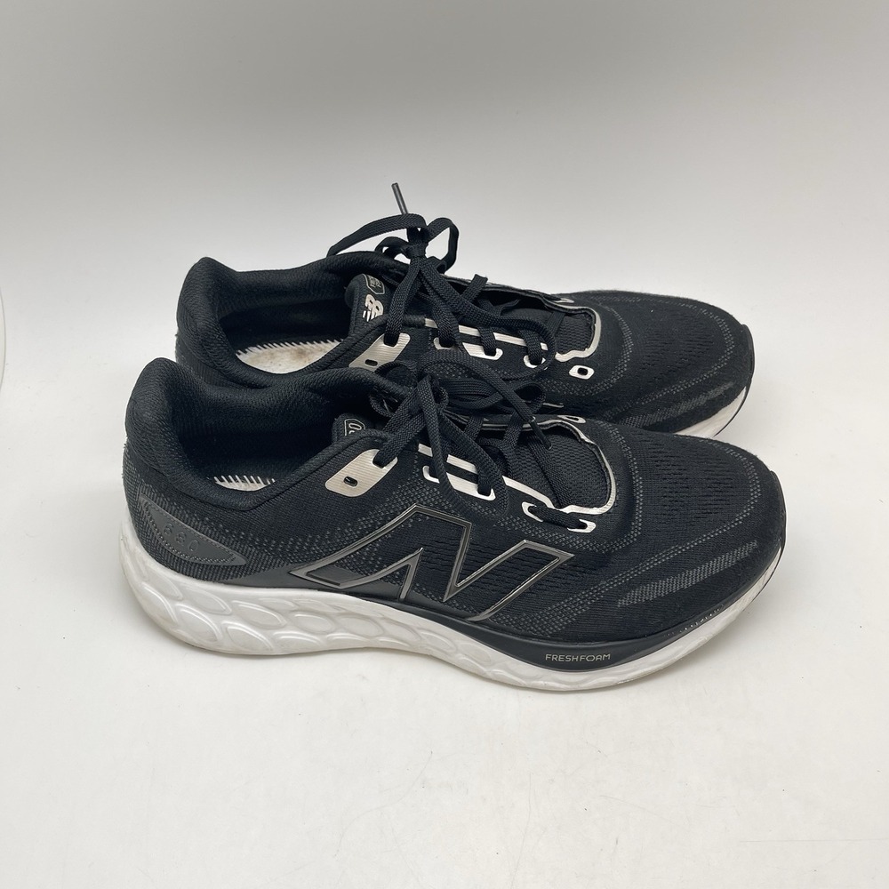 New Balance Sneakers M 9.5 W 11 Unisex FF 680 V8 W680LK8 Black Running Gym Shoes